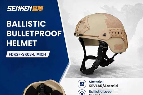 SENKEN Launches New NIJ IIIA MICH Ballistic Helmet