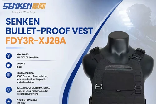 SENKEN FDY3R-XJ28A NIJ IIIA Tactical Bulletproof Vest