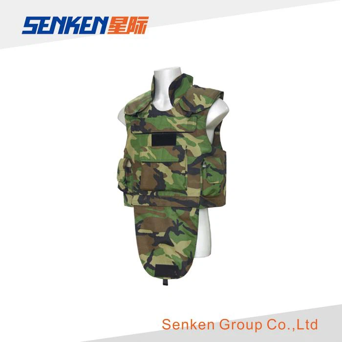 Military Ballistic NIJ IIIA PE Or Kevlar Bulletproof Vest FDY3R-SK-02
