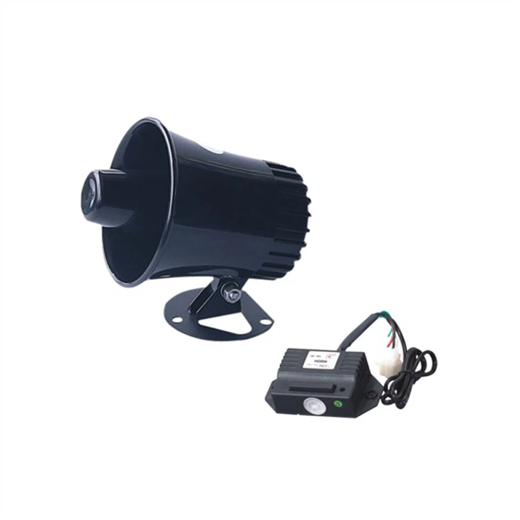 Remote Mount Siren Amplifier With Controller And Speaker JQD-20B